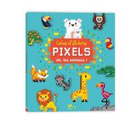 Colos pixels et stickers - oh, les animaux ! - Frédéric Kucia - Deux Coqs D'or - broché - Document jeunesse