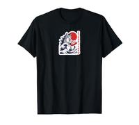 Colossal Cat Kaiju Amateur de Pizza T-Shirt Graphique avec Valeur