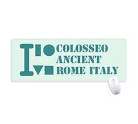 colosseo romain italie tapis de souris large cousues bords mat étendu game bureau