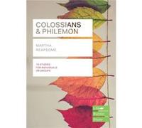 Colossians Philemon Lifebuilder Study Guides by Martha Author Reapsome Martha Author Reapsome (Auteur)