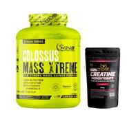 Colossus Mass Xtreme Chocolate 3kg King Nutrition Xtreme + Creatina 200g