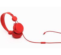 COLOUD Casque On-Ear Couleurs Rouge HiFi Écouteurs Microphone Télécommande 3,5mm