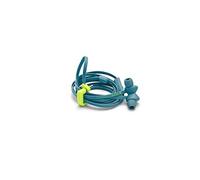 Coloud The No 4 - Ecouteurs avec micro - intra-auriculaire - filaire - jack 3,5mm - bleu/jaune