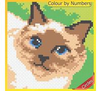 Colour by Numbers: Coloring Book with 32 Unique mystery circles colors color by number for Relaxation and Stress Relief