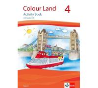 Colour Land 4. Ausgabe Bayern: Activity Book mit Audio-CD Klasse 4 (Colo (Poche)