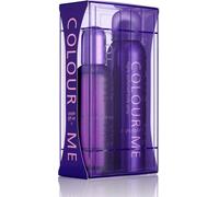 Colour Me Milton-Lloyd Parfum Violet Pour Femme Eau De Parfum 100 Ml Et Vaporisateur Pour Le Corps 150 Ml Coffret Cadeau Double Parfum De Luxe Pour Femme Parfum Longue Durée