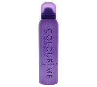 COLOUR ME Milton-Lloyd Parfum violet pour femme Vaporisateur corporel 150 ml Parfum de luxe Parfum longue durée pour femme