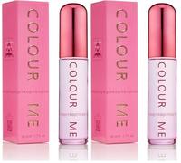 COLOUR ME Pink Parfum pour femme. 50 ml. Luxe, longue durée par Milton-Lloyd (Lot de 2)