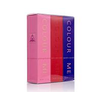 COLOUR ME, Pink/Purple/Red - Triple Pack, Fragrance for Women, 3 x 50ml Eau de Parfum, by Milton-Lloyd