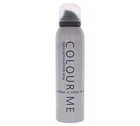 COLOUR ME Silver 150 ml Spray pour le Corps Parfum de Luxe pour Homme - Après-rasage Longue Durée par Milton-Lloyd