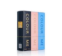 Colour Me Sky Blue/Gold Femme/Pearl - Fragrance for Women - 50ml Eau de Toilette, by Milton-Lloyd