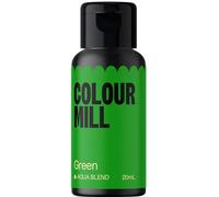 Colour Mill Aqua Blend Food Colouring Green: Colorant Alimentaire Liquide Base d'Eau - 20 ml