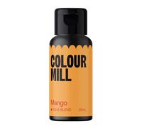 Colour Mill Aqua Blend Food Colouring Mango: Colorant Alimentaire Liquide Base d'Eau - 20 ml