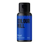 Colour Mill Aqua Blend Food Colouring Royal: Colorant Alimentaire Liquide Base d'Eau - 20 ml