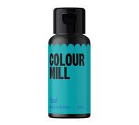 Colour Mill Aqua Blend Food Colouring Teal: Colorant Alimentaire Liquide Base d'Eau - 20 ml