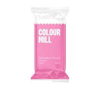Colour Mill Decorators Dough Candy Pink: Pâte à Sucre pour Recouvrir Gâteaux, Cupcakes et Biscuits, Facile à Étaler et à Colorer, Idéal pour Décoration de Gâteaux et Figurines - 250g