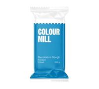 Colour Mill Decorators Dough Cobalt Blue: Pâte à Sucre pour Recouvrir Gâteaux, Cupcakes et Biscuits, Facile à Étaler et à Colorer, Idéal pour Décoration de Gâteaux et Figurines - 250g