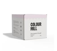Colour Mill Decorators Dough White: Pâte à Sucre pour Recouvrir Gâteaux, Cupcakes et Biscuits, Facile à Étaler et à Colorer, Idéal pour Décoration de Gâteaux et Figurines - 4kg