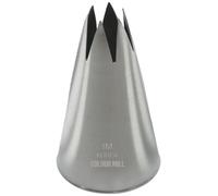 Colour Mill Douille Patisserie en Acier Inoxydable 1M: Medium 6-Petal Open Star avec Ouverture Supérieure de 13.2mm