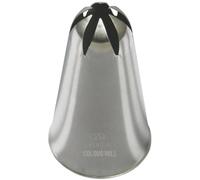 Colour Mill Douille Patisserie en Acier Inoxydable 2D: Medium 6-Petal Drop Flower avec Ouverture Supérieure de 14mm
