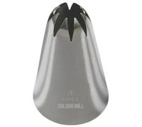 Colour Mill Douille Patisserie en Acier Inoxydable 2E: Medium 8-Petal Drop Flower avec Ouverture Supérieure de 14mm