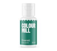Colour Mill Oil-Based Food Coloring, 20 Milliliters Emerald