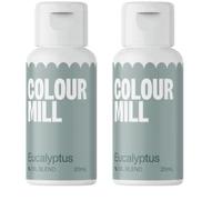 Colour Mill Oil-Based Food Coloring, 20 Milliliters Eucalyptus (Lot de 2)