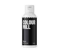Colour Mill Oil-Based Food Coloring, 100 Milliliters Black