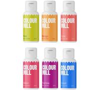 Colour Mill Oil-Based Food Coloring Tropical Set/6