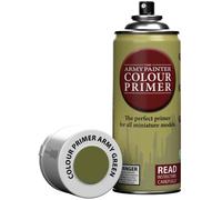 The Army Painter - Apprêt pour figurines Vert armée - Spray acrylique 400 ml