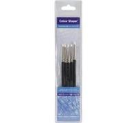 COLOUR SHAPER KIT PEINTURE POINTE IVOIRE SOUPLE TAILLE 0 POCHETTE DE 5 Ivoire