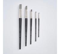 Colour Shaper Pinceau Biseau Plat Ferme Gris Taille 10