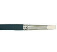 Colour Shaper Pinceau Biseau Plat Souple Blanc Ivoire Taille 0