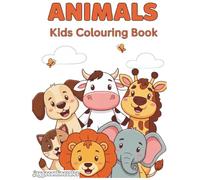 Colour the Animal Kingdom: Creative Pages Featuring Cute Wildlife for Children 50 Pages
