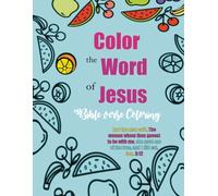 Colour the word of Jesus: Bible Verse Colouring Book