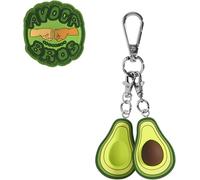 Colour Up Kit Pendentif & Patch Velcro Pour Sac À Dos D'écolier Mate, Joker & Porter, Motif & Pendentif, Interchangeable Et Individuel, À Partir De La 3e Classe, Avocabros - Vert, M, Ensemble