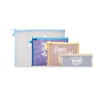 Colourbook Happy Bags Lot de 4 pochettes