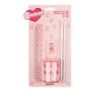Colourbook - Kit Stationery Coccolotti 5 pièces, kit de papeterie, officiel Licensee, Classic Rose, Moderne