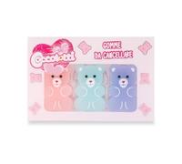 Colourbook - Lot de 3 gommes à effacer Coccolotti, Licensee officielle (Classic)