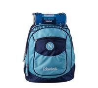 Colourbook Napoli Sac à dos d'école, bretelles rembourrées 35 litres, bleu ciel, L, Décontracté