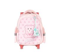 Colourbook - Sac à dos maternelle Trolley Coccolotti, sac à dos Trolley, contient un cocochon Love&Tell, poignée extensible, dimensions 38 x 25 x 12, Official Licensee, Classic Rose, M, Décontracté