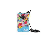 Colourbook Smart Wallet Porte-téléphone portable Gianpiero École Pochette | Bandoulière réglable, polyester lavable, poche intérieure zippée, tirette en silicone, format compact, design d'auteur