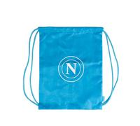 Colourbook SSC Napoli Sac à dos avec cordon de serrage, bleu ciel, Medio, Décontracté