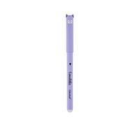 Colourbook - Stylo gel effaçable effaceur, gomme semi-sphère, diamètre pointe 0,7 mm - Encre noire effaceur Chimera