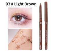 Colourcomparator-Eyeliner Gel Pays L,Ultra-Fin,Lisse,Imperméable,Longue Durée 256,Bleu,Blanc,Marron,Rouge,Eyeliner Pen,Maquillage Pour Les Yeux - Type Light Brown
