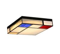 Coloured By Art - Tiffany Lampe - Applique / Plafonnier Tiffany Composition Mondriaan