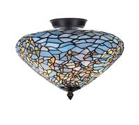 Coloured By Art - Tiffany Lampe - Plafonnier allongé Tiffany Fly Away