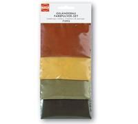 Busch Set de pigments colorés BUE7595 – Poudre couleur pour mortier, modélisme ferroviaire