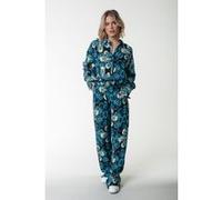 Colourful Rebel Melody Digital Flower Straight Pants Light Blue Taille: S | Pantalons droits Outlet | Femme | Bleu