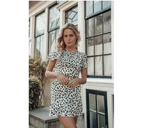 Colourful Rebel Nena Leopard Lace Up Top Women White Taille: L | Chemisiers Outlet | Femme | Blanche